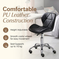 Thumbnail for Adjustable Armless Office Swivel Desk Chair