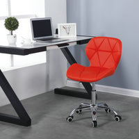 Thumbnail for Charles Jacobs Office Swivel Computer Desk Chair with a Height Adjustable Chrome base and Wheels