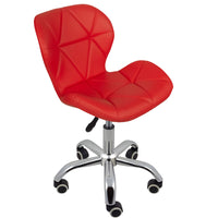 Thumbnail for Charles Jacobs Office Swivel Computer Desk Chair with a Height Adjustable Chrome base and Wheels