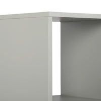 Thumbnail for Grey 4 Cube Open Book Shelf Storage Unit