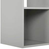 Thumbnail for Grey 4 Cube Open Book Shelf Storage Unit