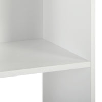 Thumbnail for White 4 Cube Open Book Shelf Storage Unit