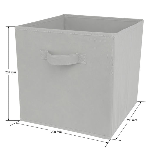 Oak 6 Cube Open Book Shelf Storage Unit