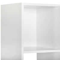 Thumbnail for White 8 Cube Open Book Shelf Storage Unit