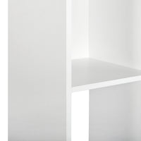 Thumbnail for White 8 Cube Open Book Shelf Storage Unit