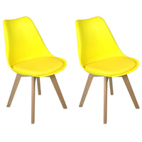 Thumbnail for Modern Dining Chairs With Solid Beech Legs