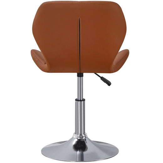 Static Swivel Geometric Design Chair with Adjustable Height