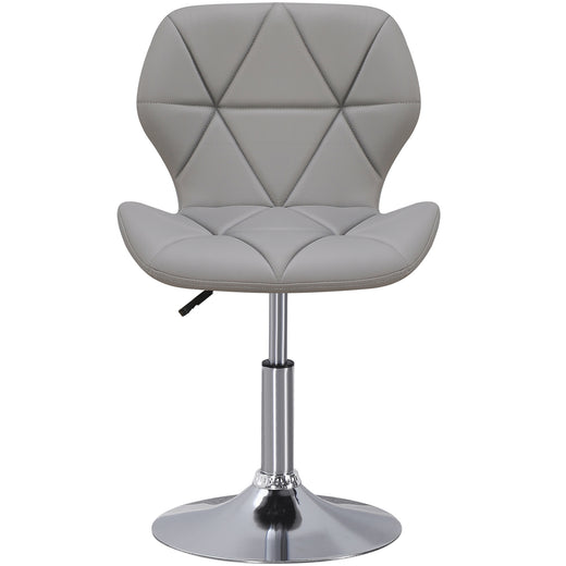 Static Swivel Geometric Design Chair with Adjustable Height