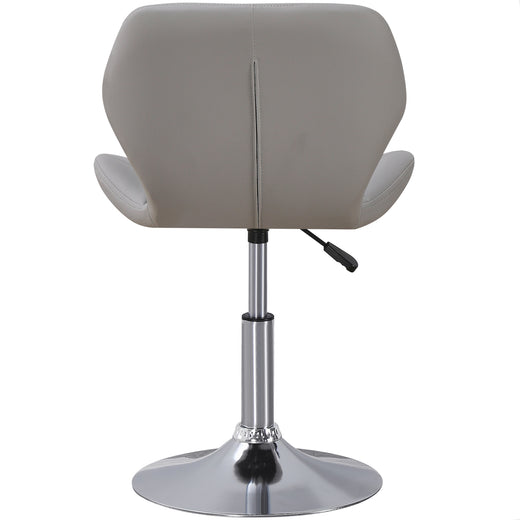 Static Swivel Geometric Design Chair with Adjustable Height
