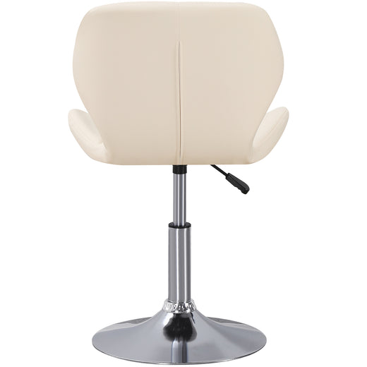 Static Swivel Geometric Design Chair with Adjustable Height