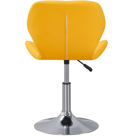 Static Swivel Geometric Design Chair with Adjustable Height