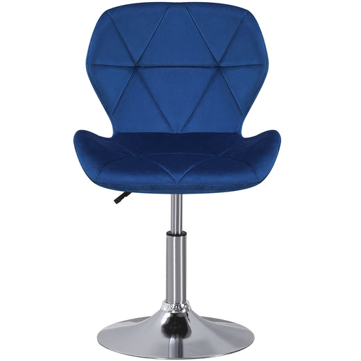 Static Swivel Geometric Design Chair with Adjustable Height