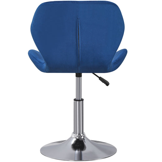 Static Swivel Geometric Design Chair with Adjustable Height