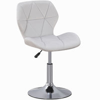 Thumbnail for Static Swivel Geometric Design Chair with Adjustable Height