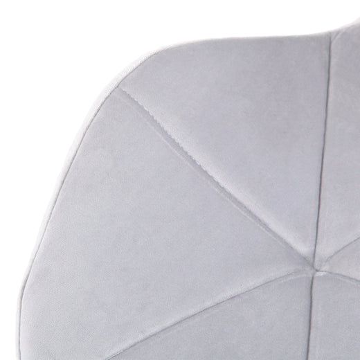 Static Swivel Geometric Design Chair with Adjustable Height