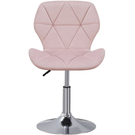 Static Swivel Geometric Design Chair with Adjustable Height