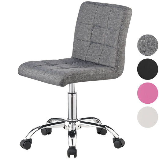Swivel Office Chair with Adjustable Height and Thick Padding