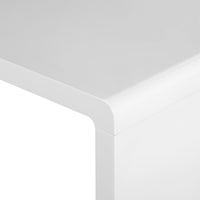 Thumbnail for White High Gloss Rectangular Coffee Table
