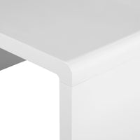 Thumbnail for White High Gloss Rectangular Coffee Table