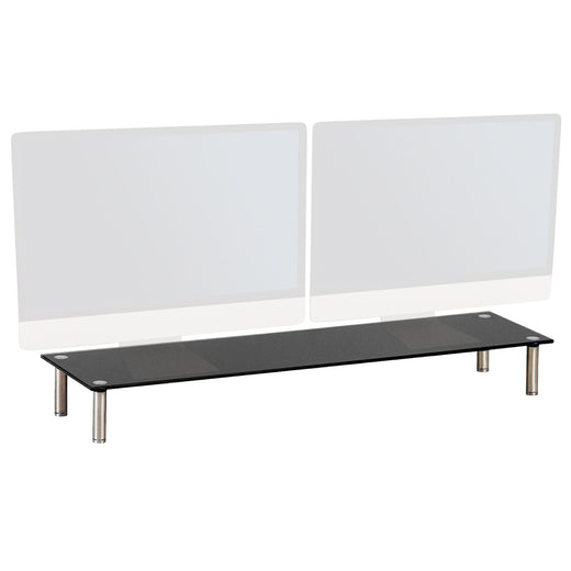 100cm Monitor Riser Stand Dual/Twin Monitor Riser Stand - 100cm Wide – Charles Jacobs Furniture