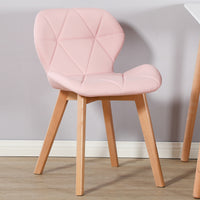 Thumbnail for A pink fabric chair on a lifestyle background