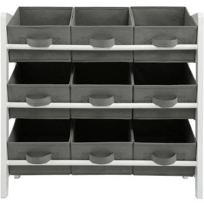 Black and white toy storage hotsell