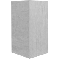 Thumbnail for Concrete Effect Vinyl Record LP Cube Storage Box