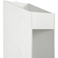 Thumbnail for A white finish vinyl storage unit, on a white background