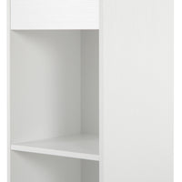 Thumbnail for A white finish vinyl storage unit, on a white background