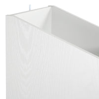 Thumbnail for A white finish vinyl storage unit, on a white background