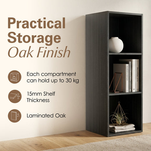Black Vinyl Record LP Cube Storage Box