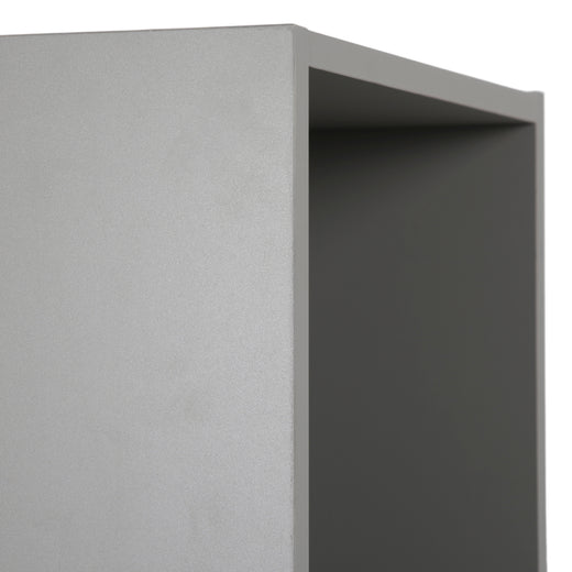 Grey Vinyl Record LP Cube Storage Box